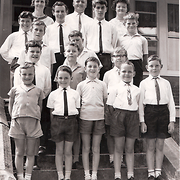 Boys and staff at Bethany Boys' Home, Lowelly Road, Lindisfarne in March 1968